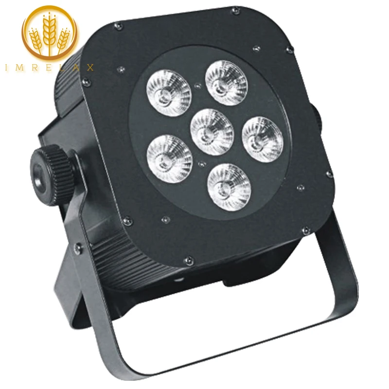 IMRELAX 6*15 Вт RGBWA 5в1 LED Мини Par Light профессиональный DMX DJ Wash Stage | Лампы и освещение