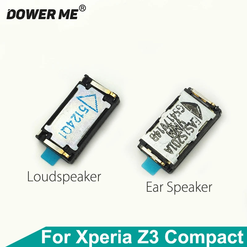 

Dower Me Top Ear Speaker Receiver Earpiece Earphone Bottom Loudspeaker And Adhesive For SONY Xperia Z3 Compact M55W Z3mini D5833