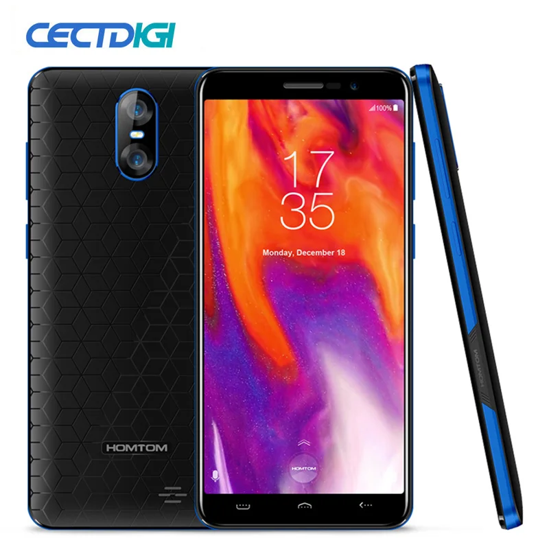 HOMTOM S12 смартфон 5 0 дюймов HD 18:9 полный Дисплей 1 ГБ Оперативная память 8 Встроенная