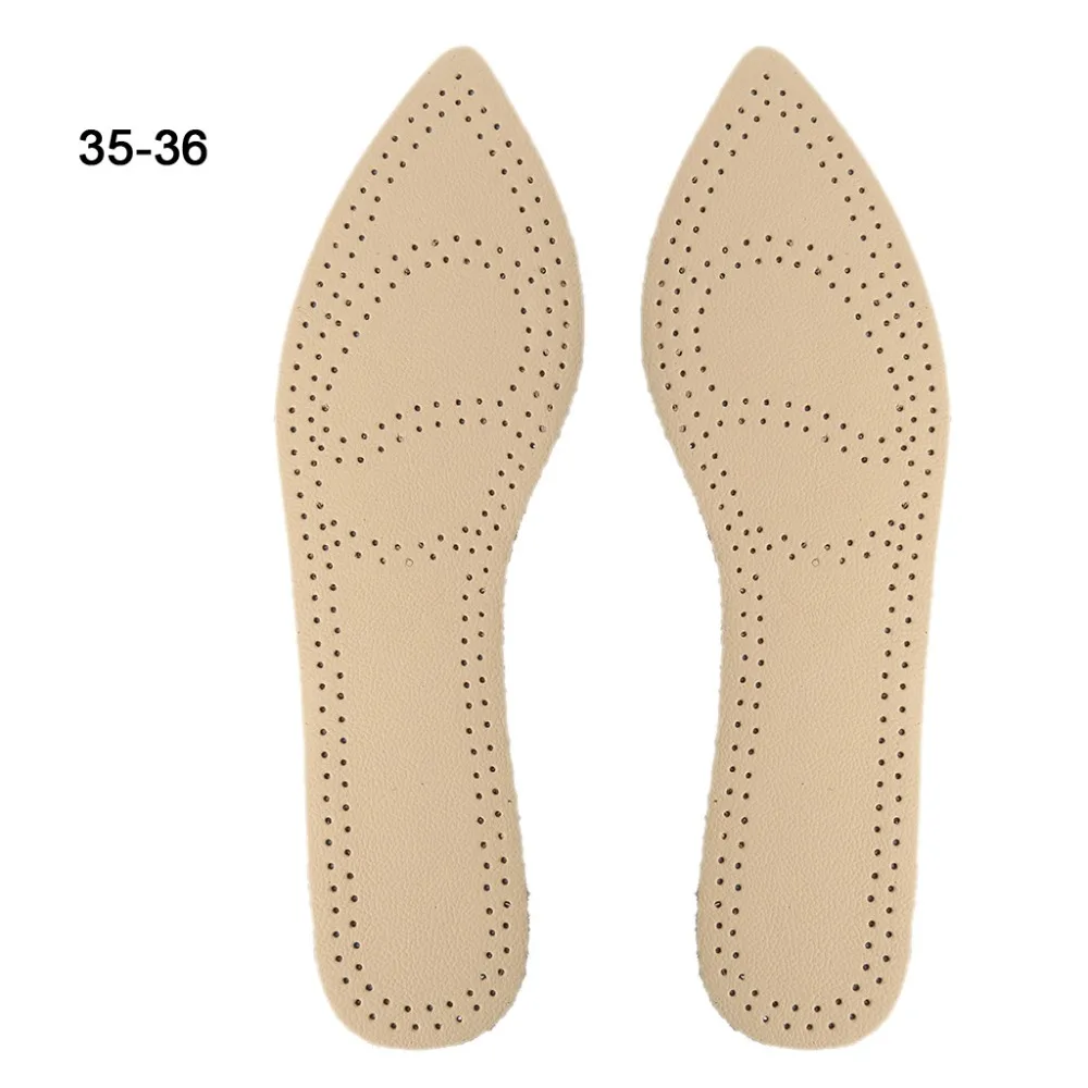 

2019 Sponge Buffering Shock Proof Insole Breathable Sweat Absorb Cushion High Heel Pain Relief Soft Deodorant Pad 35-40 Women