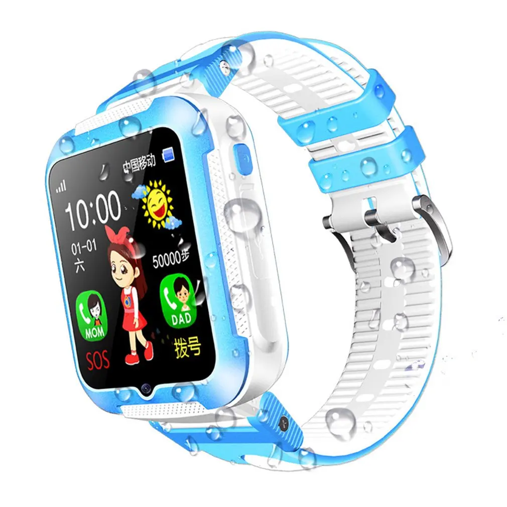 

E7 Children's Bluetooth Smart Watch For Phone Waterproof Camera Positioning Watches Clock For Baby Girl Boys Best Gifts