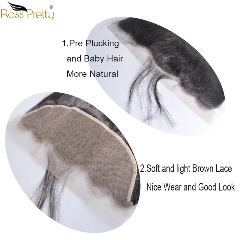 frontal 13x4 ear by ear  hair nice look