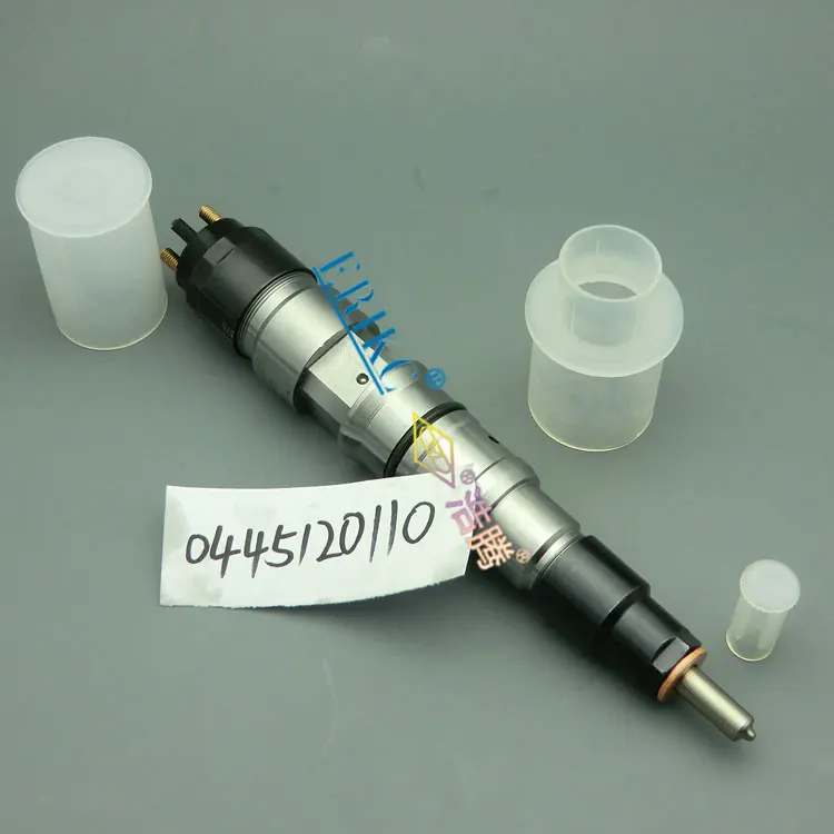 ERIKC 0445120110 авто автомобиль Топливная форсунка 0 445 120 110, 0445 120 110 дизельного топлива Форсунка системы питания с общей торливной магистралью J6A00-1112100-A38 для блок развертки тележки Yuchai