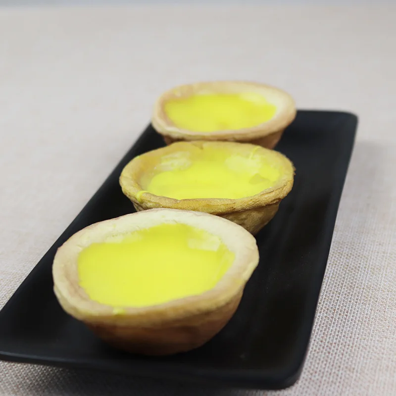 

Simulation Egg Tart Food Tart Bread Snack Food Model Props Toy Model Window Decoration Decoration Christmas Decoration