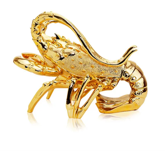 

European modern wine wedding present household items furnishing articles lobster decorations wine rack barware