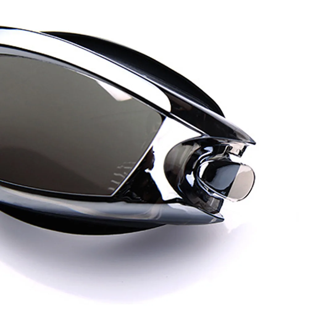

Adult Swimming Glasses Kit Coated Lens Anti Fog Swim Goggles + Cap + Case + Nose Clip + Ear Plugs ED-shipping