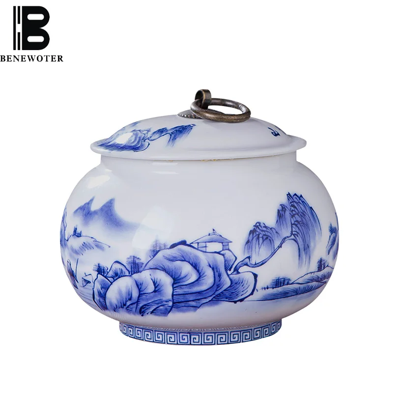 Jingdezhen Blue and White Porcelain Tea Set Accessories Ceramic Tea