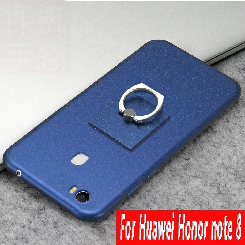 Мягкий чехол из ТПУ для Huawei honor note 8 Роскошный Матовый силиконовый полноразмерный