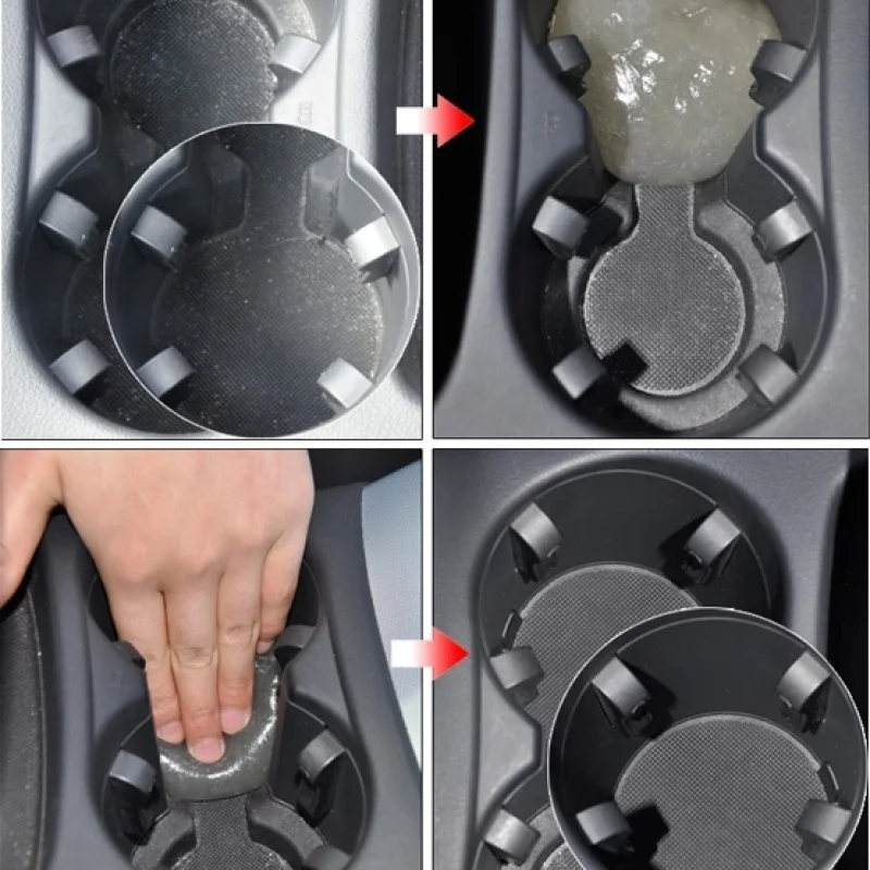 

1PCS Car Cleaner Glue Panel Air Vent Outlet Dashboard Home universal Magic Cleaning Tool Mud Remover Car Gap Dust Dirt clean Gel