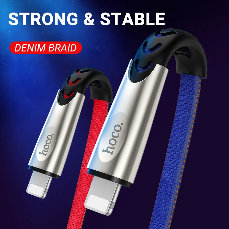 hoco кабель usb на лайтнинг быстрая зарядка и передача данных lдля Lightning зарядный