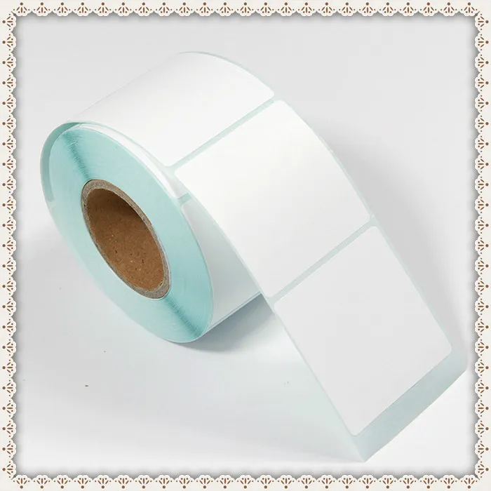 

50*50*500 single row adhesive thermal label paper address stickers