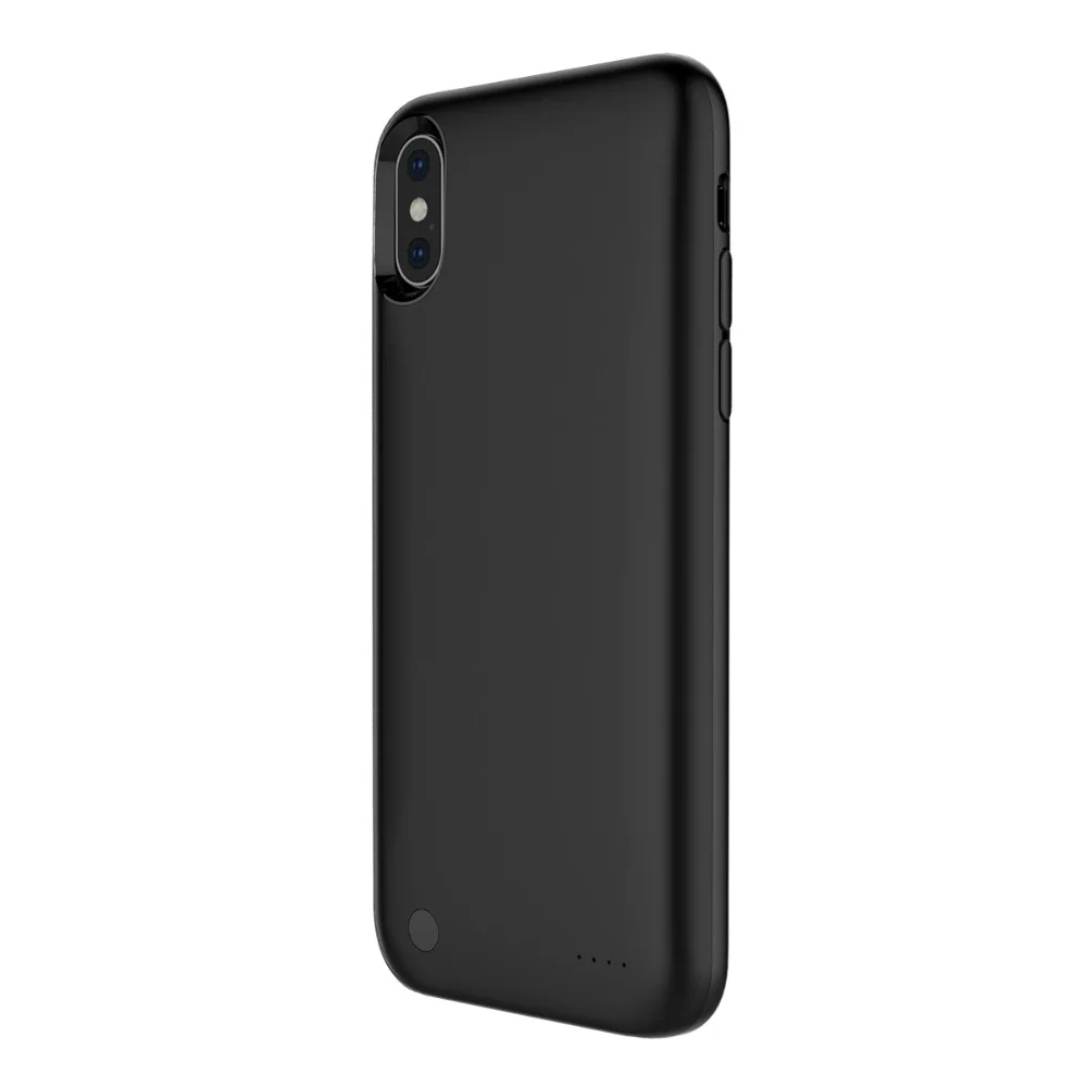 Для iPhone X 10 3800 мАч Мощность банк Батарея зарядный чехол для iPhoneX ультра тонкий мягкий внешнего резервного Батарея зарядное устройство чехол