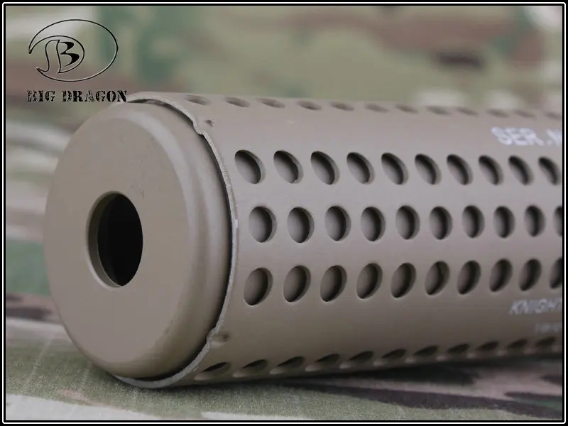 Большой дракон KAC стиль QD глушитель с QD Flash Hider