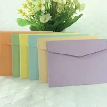 1 шт цветной конверт сплошной цвет банковская карта/членская карта конфеты цветной бумажный конверт 10 цветов выбор