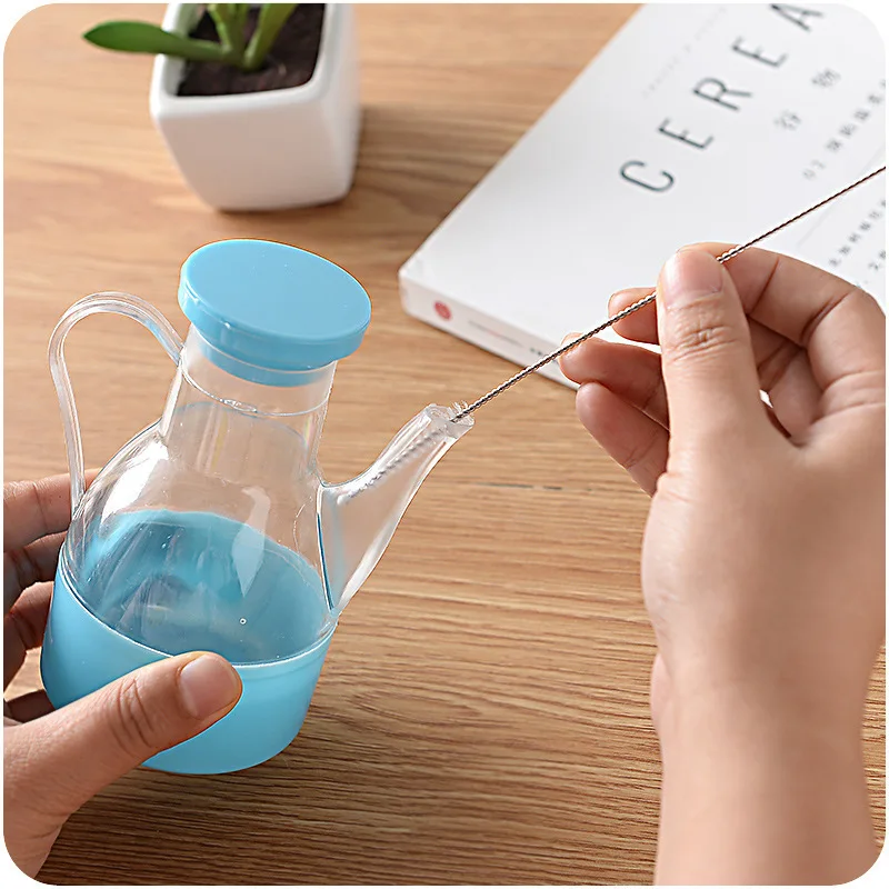 

20pcs/lot Nylon Stainless Steel Drinking Straws Cleaning Brush Reusable Pipe Tube Cleaner Brush For Baby Bottle