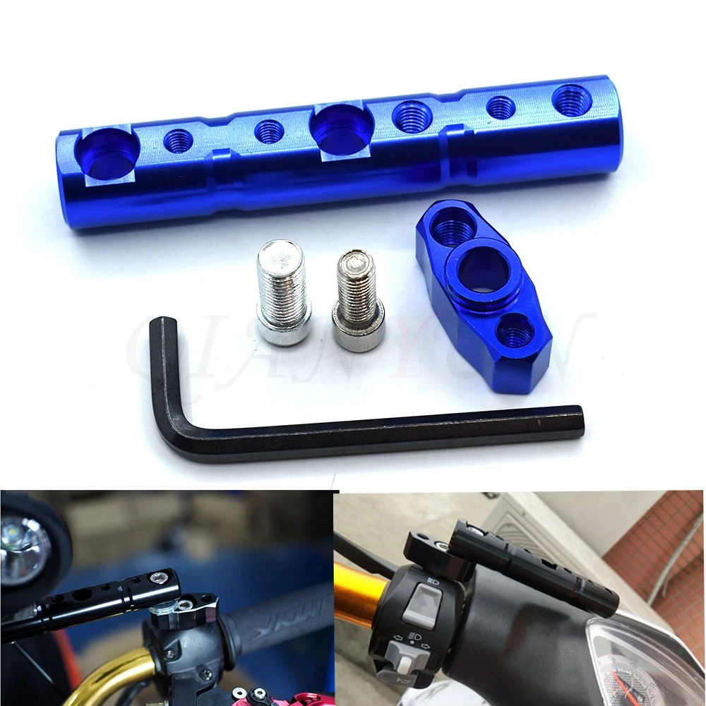 

Universal motorcycle multi-function bracket extension rail For Yamaha FZ6 FAZER FZ6R FZ8 MT07 MT-07 FZ07 FZ1 FAZER XJ6 MT09