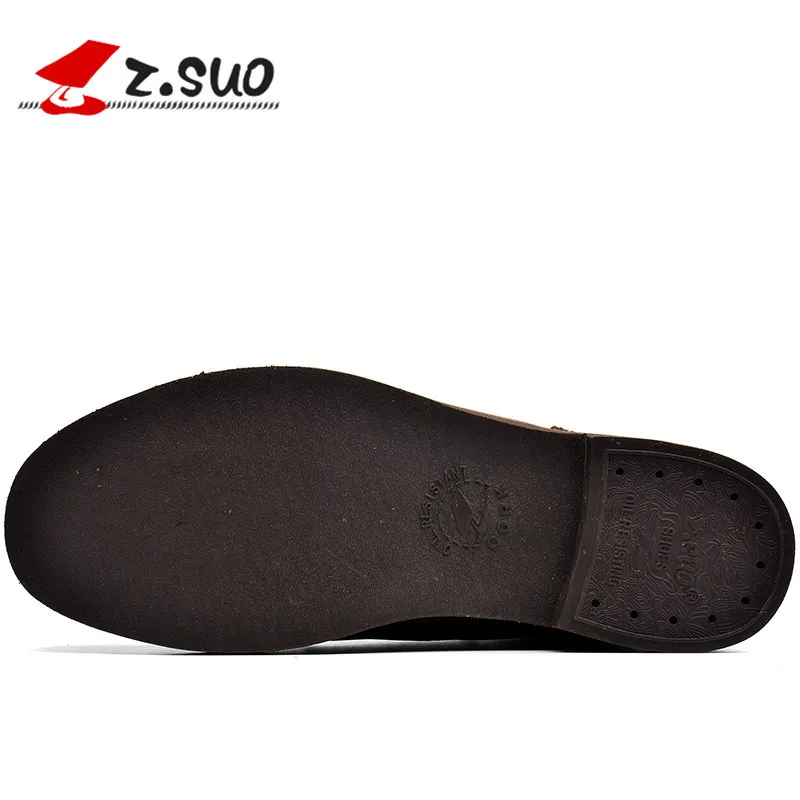 Top Quality Men's Casual Sport Cow Leather Ankle Boots Autumn European American Style Handmade Retro moto Boots Winter Shoes