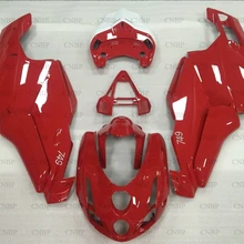 Для DUCATI 749 2003-2004 кузов 749R 03 комплект обтекателей для DUCATI 749 2004 Красный Белый Abs обтекатель