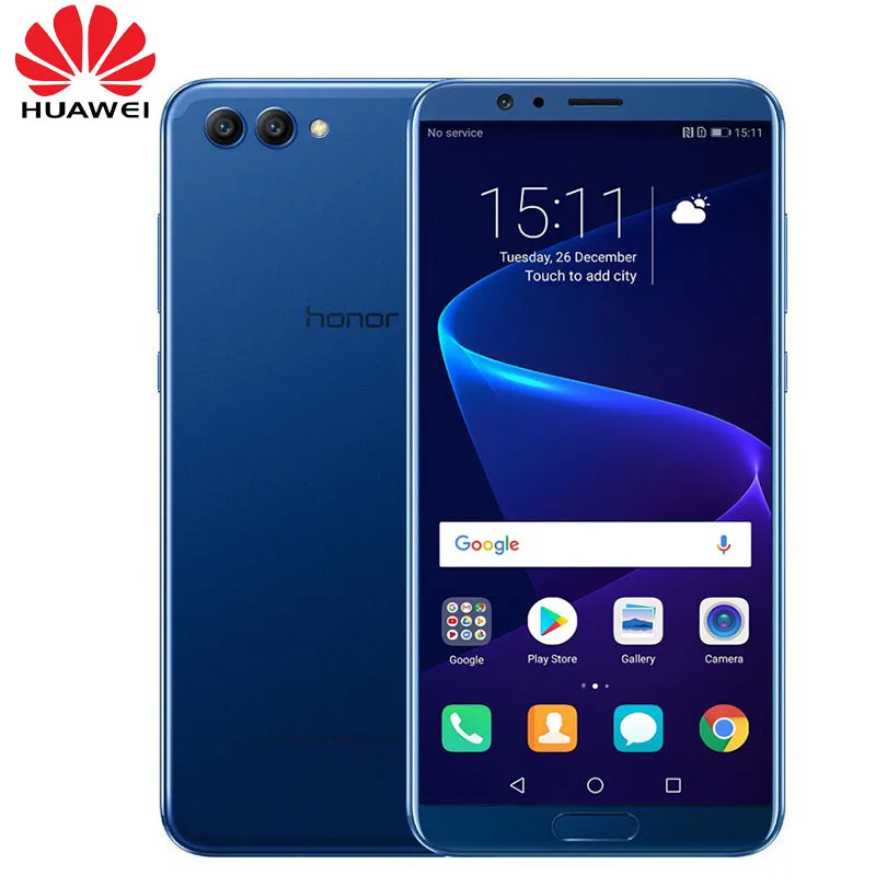 Huawei Honor View 10 Мобильный телефон Android 8 0 V10 смартфон Kirin 970 Octa Core ОТА NFC отпечатков