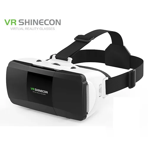 Shinecon G06D 3D очки Виртуальная реальность VR Виртуальная реальность для iphone 360 градусов Android VR очки для смартфона с пультом дистанционного управления - Цвет: Only VR