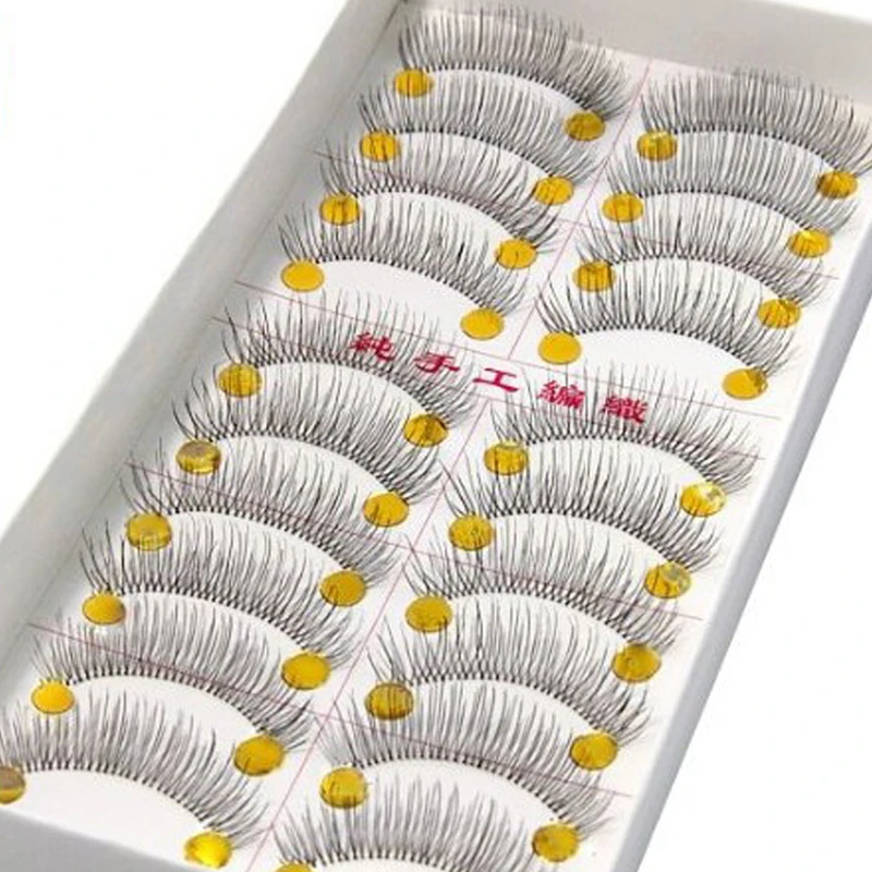 HOT-10-Pair-Of-Reusable-Natural-and-Regular-Long-False-Eyelashes-Artificial-Fake-Eyelashes-218