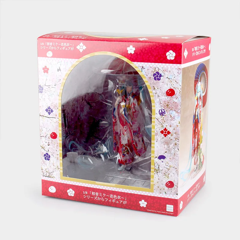 

J.Ghee Hatsune Miku Kimono ver. Yukata Hanairogoromo 1/8 Scale painted Figure Collectible Model Toy 25cm Christmas Gifts