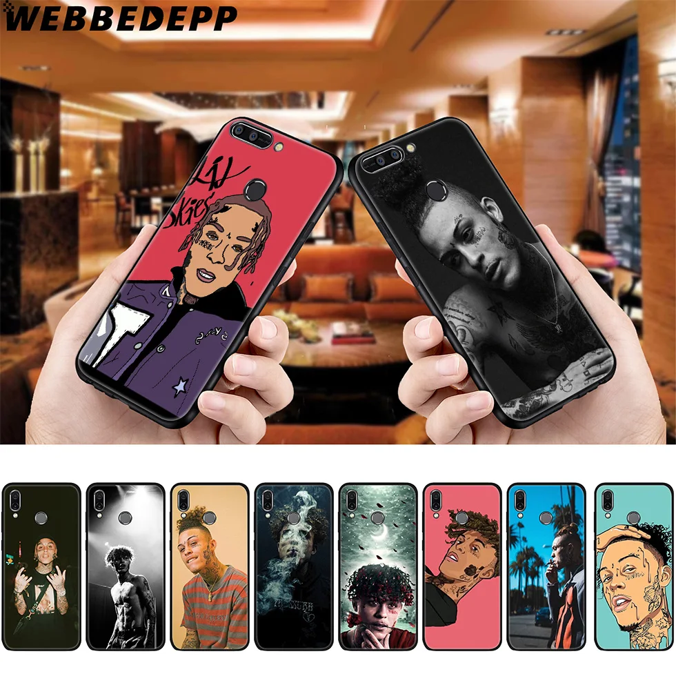 WEBBEDEPP Lil Skies Lilskies мягкий чехол для Huawei P8 P9 P10 P20 P30 Lite Pro P Smart Z Plus 2019 Y6 Prime 2018 2017 Mini |