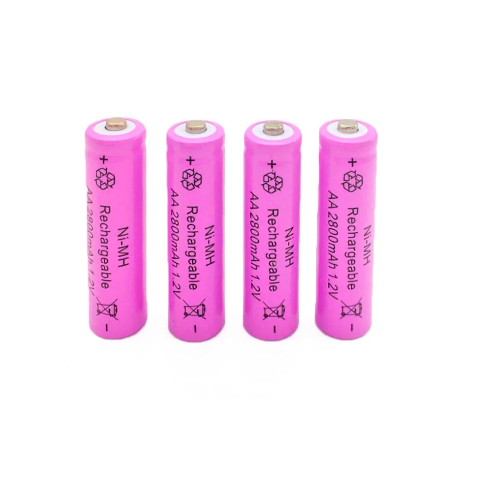 20 шт AA 2800mAh Ni-MH аккумуляторы+ 20 шт AAA 1800mAh Аккумуляторы