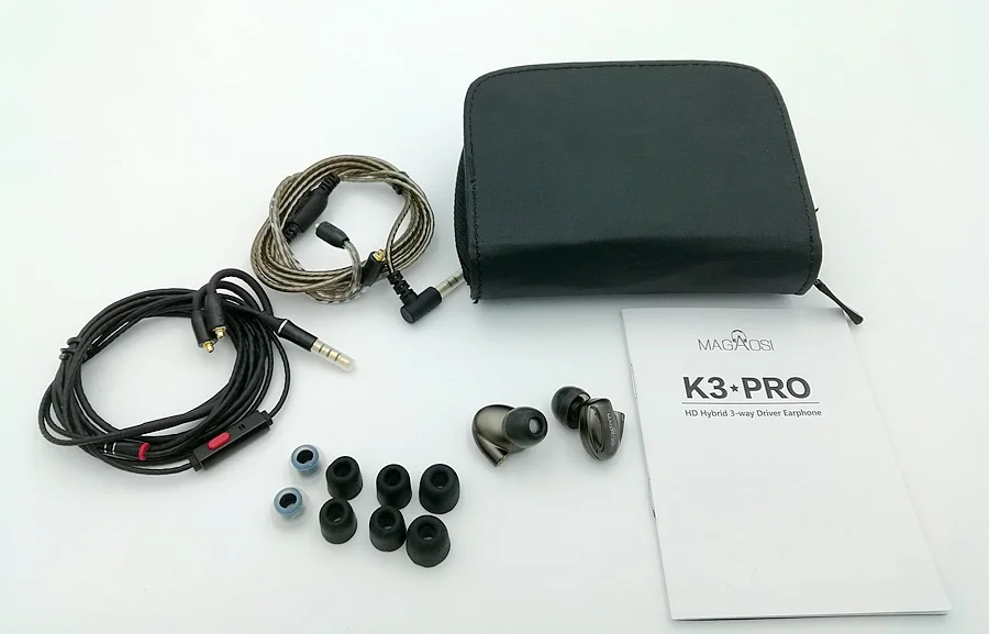 MaGaosi K3 PRO с фильтрами в ухо наушник 2 BA Гибридный с динамическим 3 единицы вкладыши Модернизированный K1 с MMCX интерфейс гарнитуры