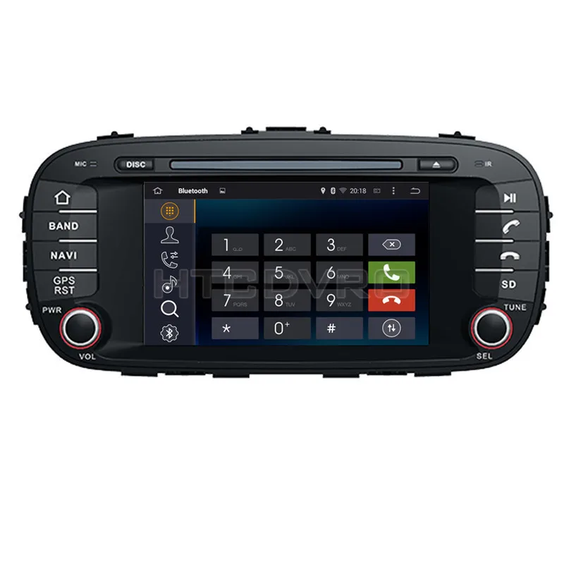 Perfect YMODVHT 7inch 4G Octa Core Android 9.0 7.1 Car DVD Player for Kia Soul 2014-  GPS Navigation Auto RDS Radio Audio Video Stereo 4