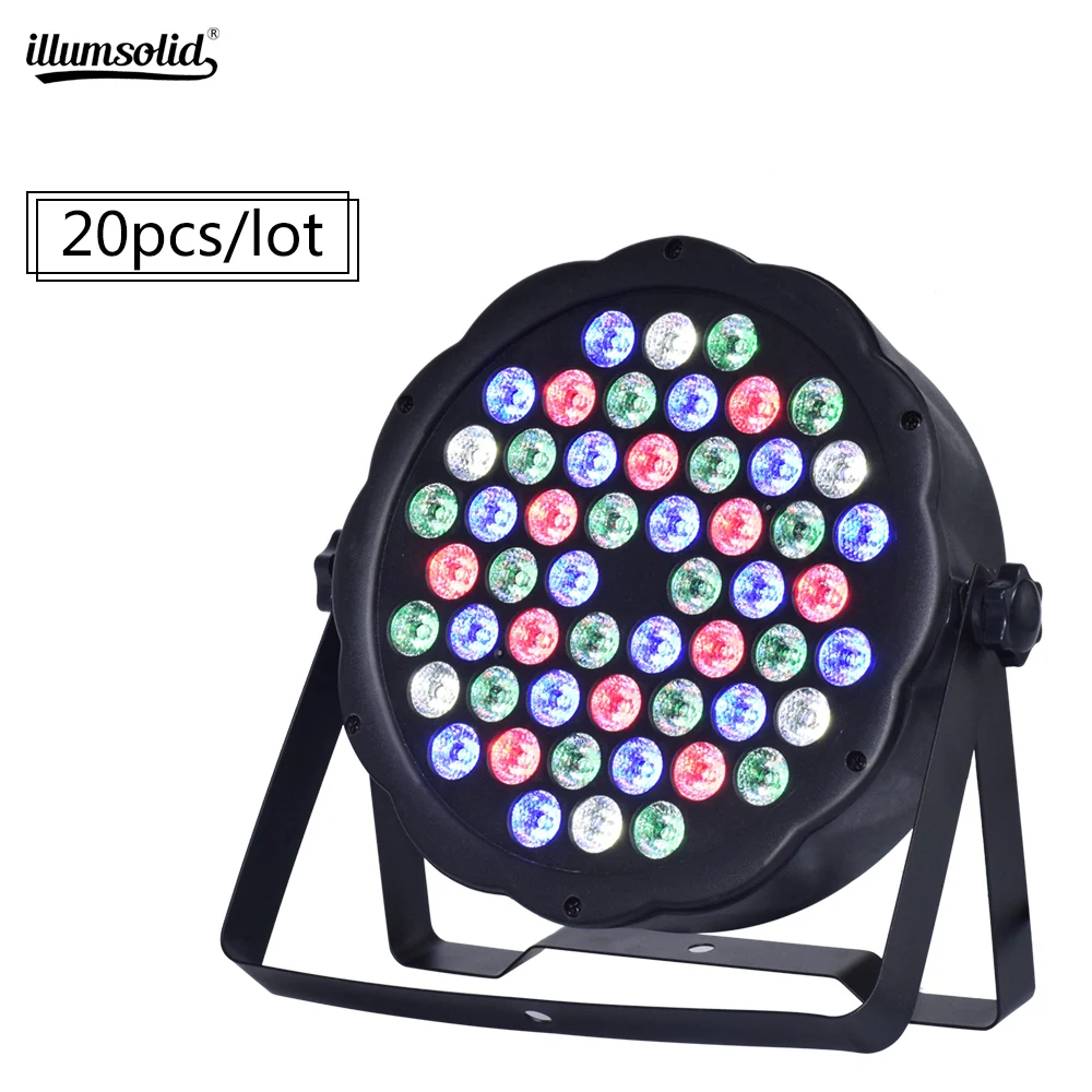 

led par rgbw 4in1 54x3w Professional disco light for Stage birthday party ktv 20pcs/lot