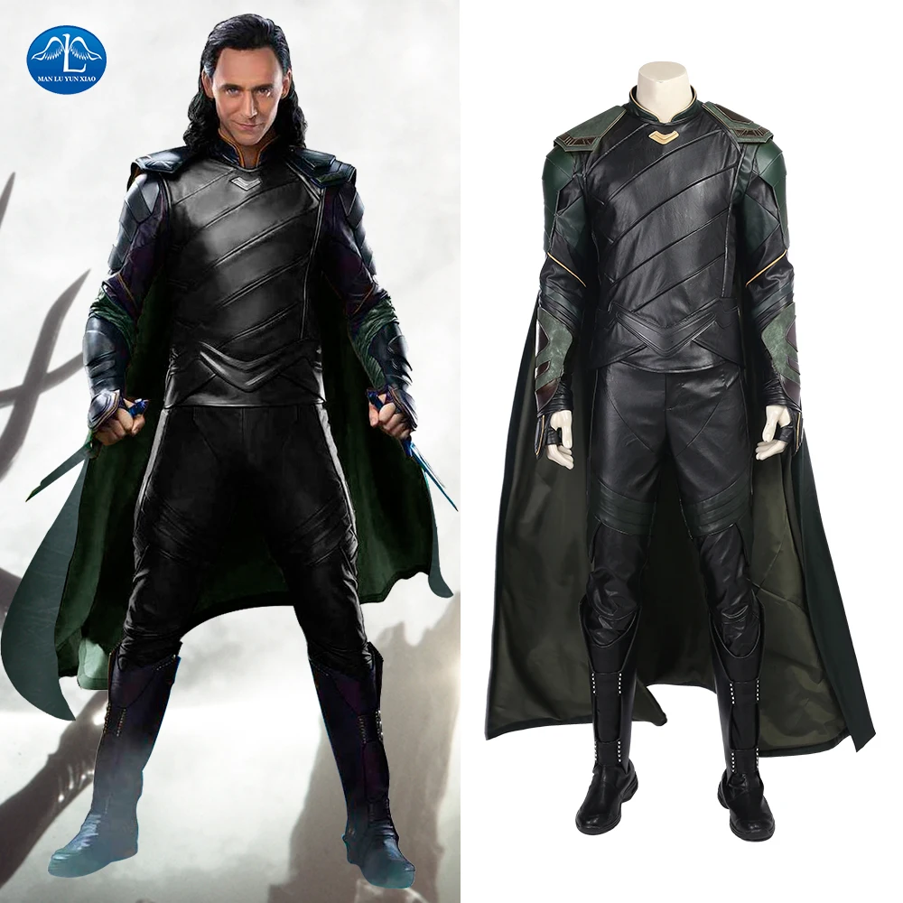 manluyunxiao thor ragnarok cosplay costume adult loki cosplay costume men suit leather custom made halloween costumes - Halloween Costumes Prices manluyunxiao thor ragnarok cosplay costume adult loki cosplay costume men suit leather custom made halloween costumes - Halloween Costumes Prices