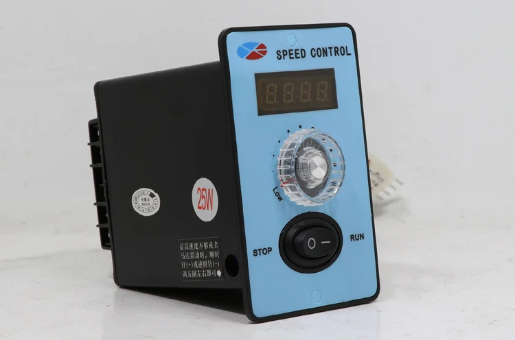 AC220V 6W US-52 Single Phase AC Digital Display Motor Control Drive Governor Speed Plug AC220V 6W US-52 Single Phase AC Digital Display Motor Control Drive Governor Speed Plug
