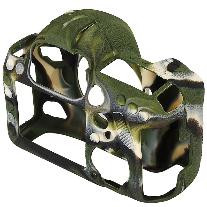 Soft Silicone Rubber Camera Protective Body Case Skin For Canon 5D4 5D Mark IV DSLR Camera Bag protector cover Drone Bags