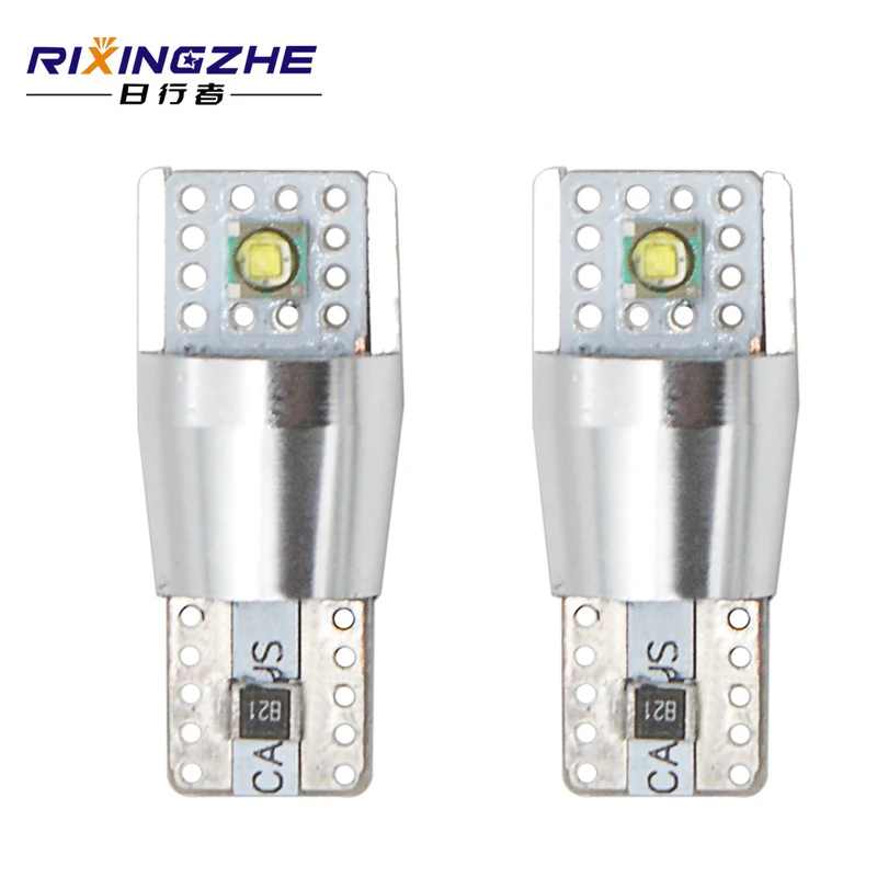 

2PCS/lot T10 W5W 2LED Light For Auto Trunk Lamp Reading Light turning Signal Light Clearance Lights 6000k 12v