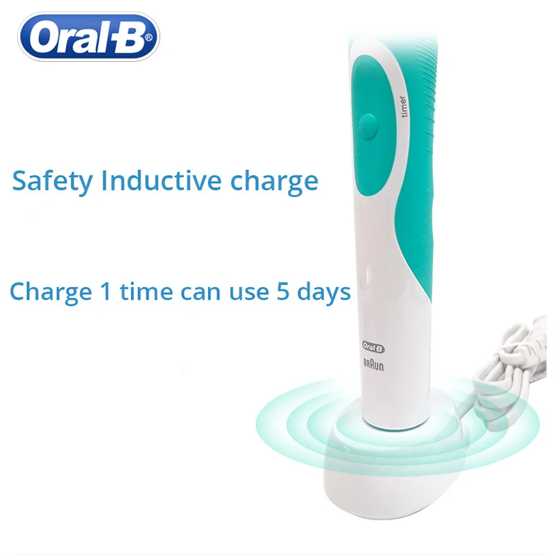 Oral B D12 Vitality Electric Toothbrush Rechargeable Cross Action Precision Daily Clean Oral Tooth Brush Head Oral B D12 Vitality Electric Toothbrush Rechargeable Cross Action Precision Daily Clean Oral Tooth Brush Head