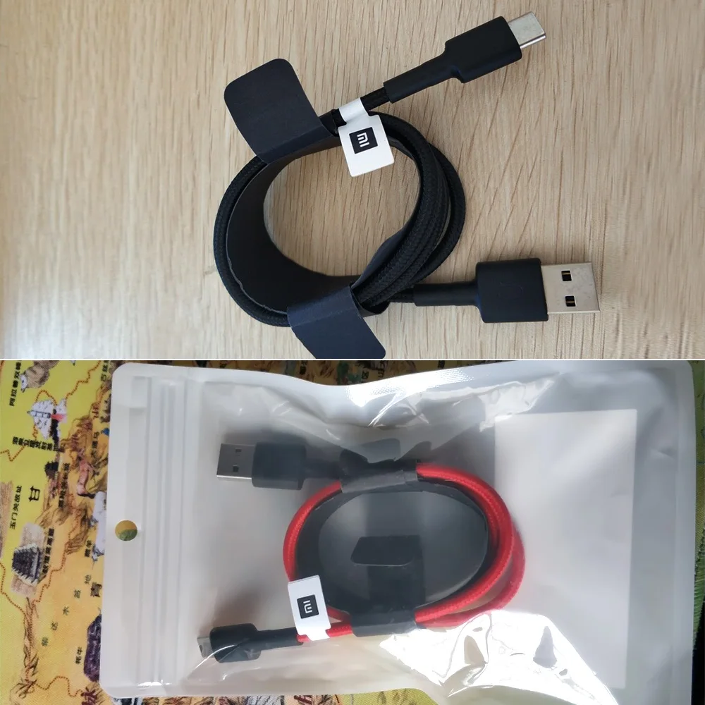 Xiaomi USB-C кабель для передачи данных TPE тканевый плетеный кабель type-C Быстрая зарядка стабильная передача данных зарядный кабель для samsung huawei