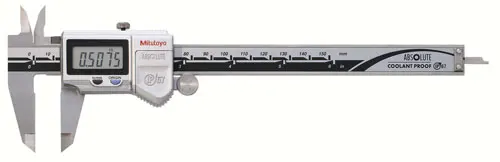 

Mutitoyo 500-752-20 Coolant Proof Digital Caliper /IP67/6" (150mm)