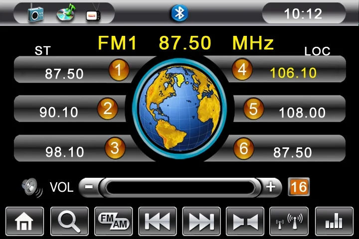 Cheap Universal 6.95 "Touch Screen Car DVD GPS Navigation Player 2 Din Car Radio Stereo with FM/AM USB/SD Bluetooth TV 4