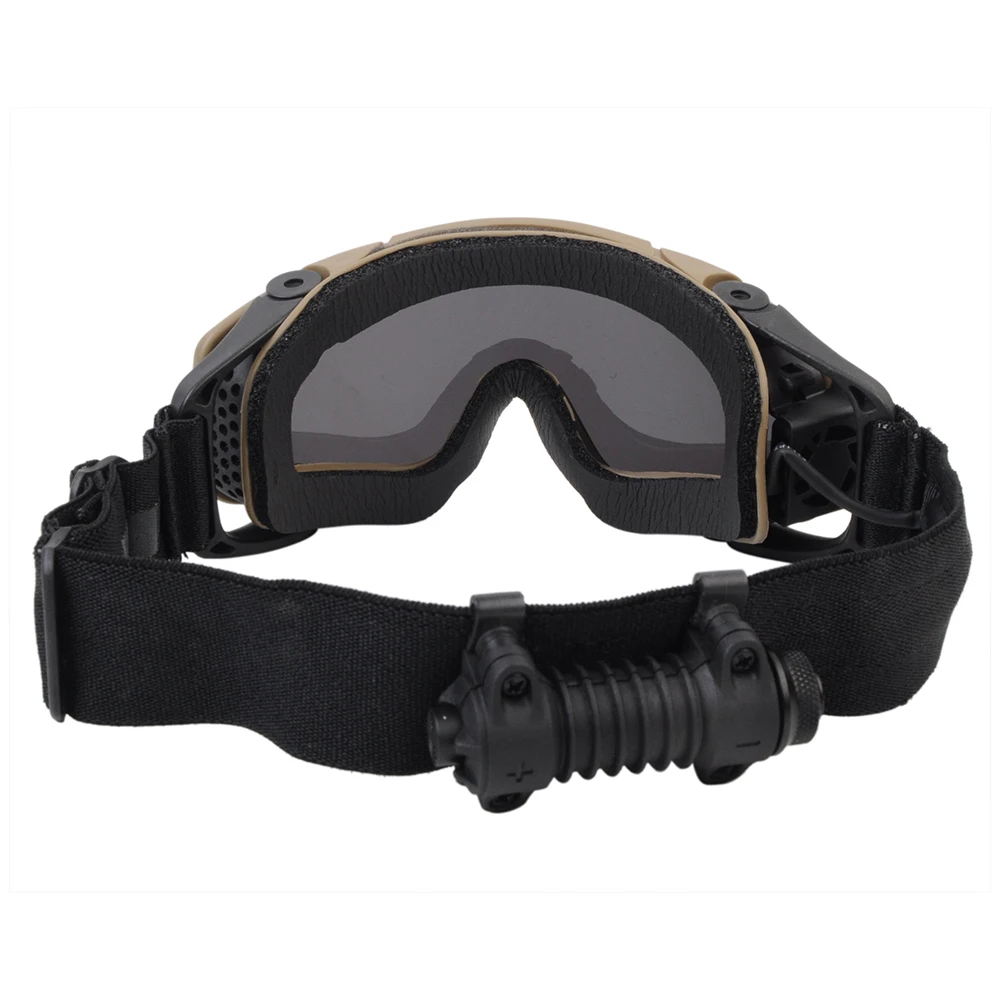 Buy FMA Tactical SI Ballistic Anti fog Goggles with Fan Anti dust Outdoor