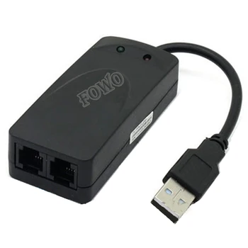 

USB 56K External Dial Up Fax Data V.90 V.92 Modem Window 7 XP Vista Win 8