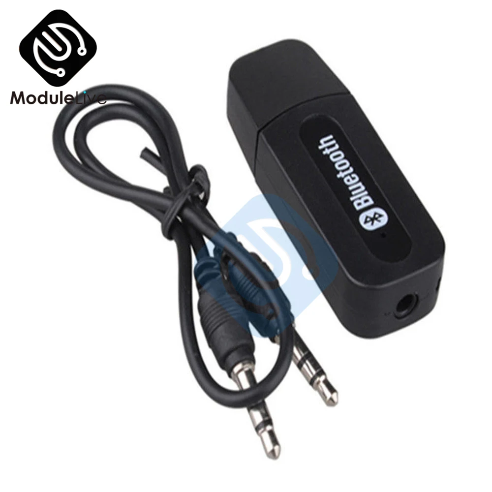 USB автомобильный Bluetooth Aux аудио ресивер адаптер 3 5 мм с одним выходом музыкальный