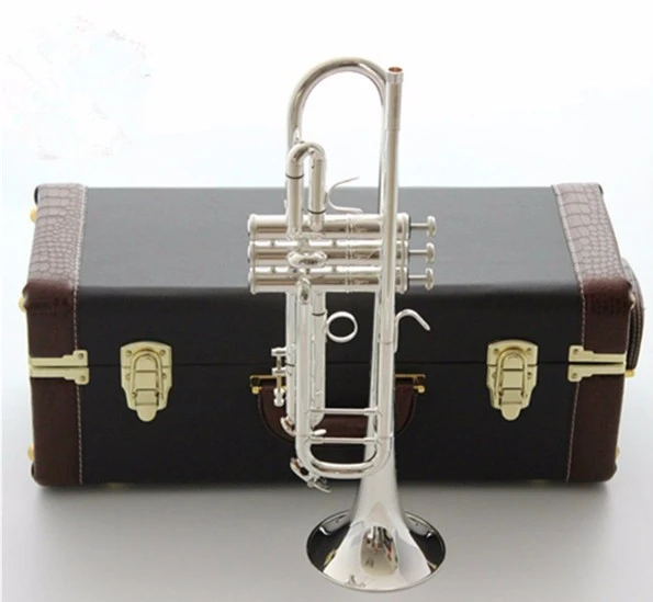 

DHL free shipping New High quality L&K Tenor 54 / B saxophone double reinforcement rugged instrument, nickel-plated