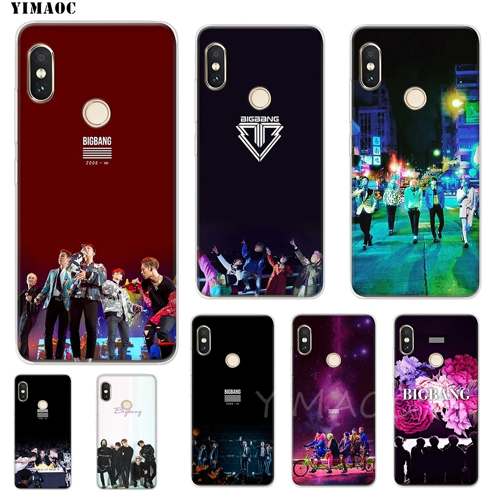 YIMAOC BIGBANG G DRAGON Rapper Soft TPU Case for Xiaomi Redmi 6 4X 5A 4A S2 Note 4 5 Pro Plus Mi 8 9 SE A2 A1 MiX 2S MAX 3 |