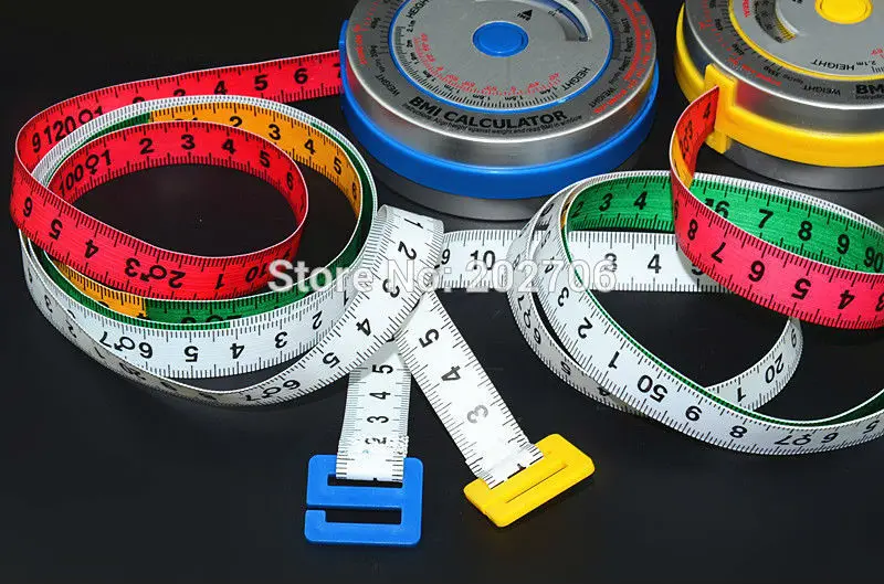 0-150 мм алюминиевая BMI рулетка BMI лента для измерения тела BMI какулятор