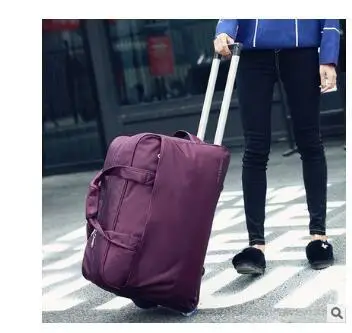 

20 Inch Travel Trolley Bags For Men Carry On Luggage Bags Rolling Bag With Wheels Travel Duffel For Women Wheeled Travel Bags