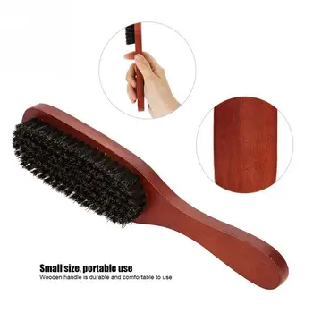 

Men Professional Facial Shaving Beard Brush Mustache Cleaning Brushes Barber Salon Appliance Tool