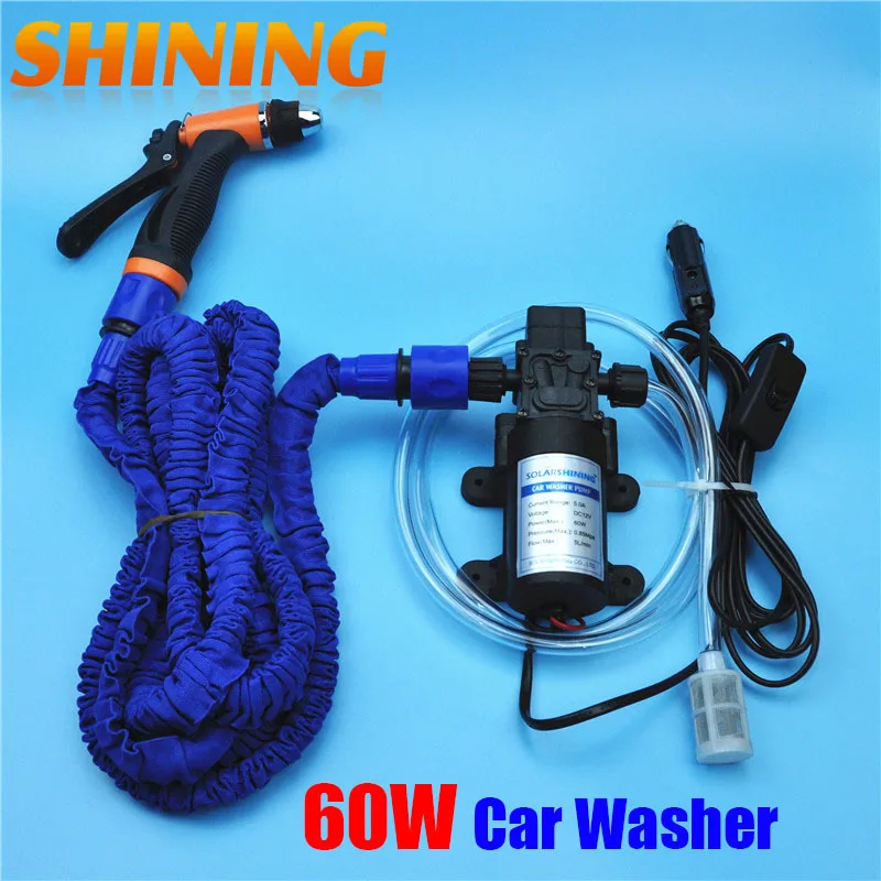 12V Car Wash Device Car Washing Machine Cleaning Pump High Pressure