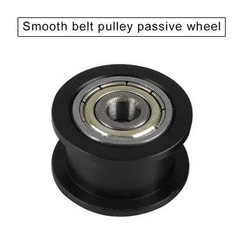

1/4Pcs Smooth Idler Pulley Wheel Kit with Bearing for V-slot POM 3D Printer EM88