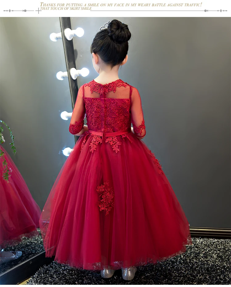 Большая скидка; Акция; детское роскошное модное Сетчатое платье принцессы для дня рождения, свадьбы, вечеринки; праздничное платье для детей-подростков; платье для игры на фортепиано